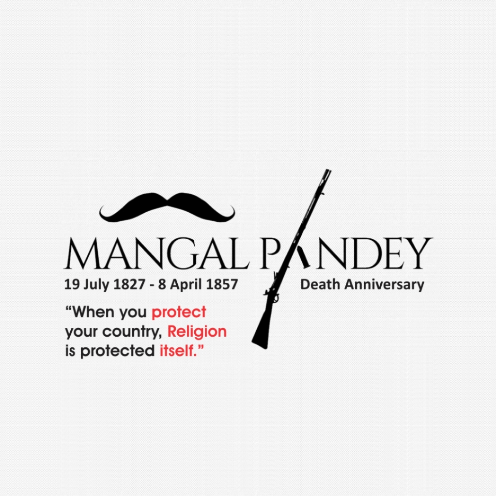 Mangal Pandey Death Anniversary Wallpaper Download